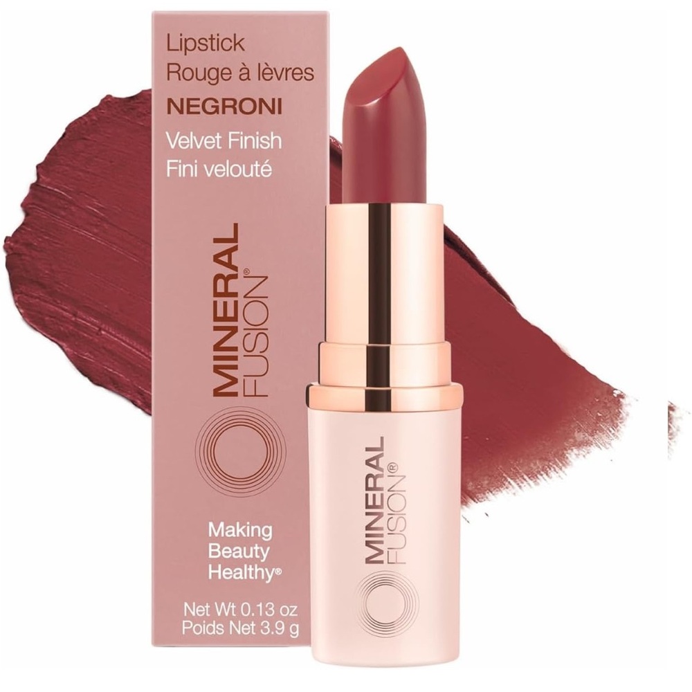 NWT Mineral Fusion Velvet Finish Negroni Lipstick